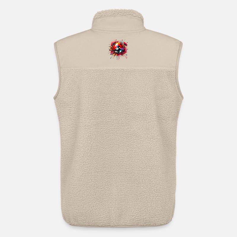 Marienkäfer - Unisex Sherpaweste von Stanley/Stella - Beige