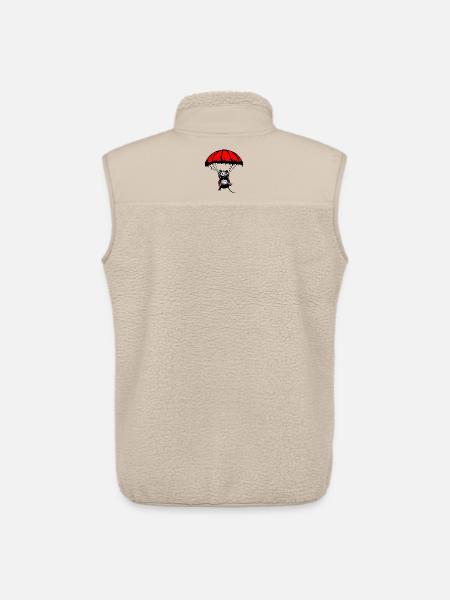 Adrenaline-Rat: Das Abenteuer ruft - Unisex Sherpaweste von Stanley/Stella - Beige