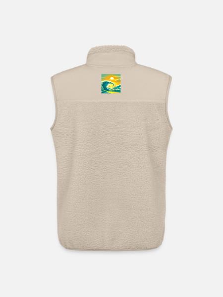 Sea Sun - Unisex Sherpaweste von Stanley/Stella - Beige