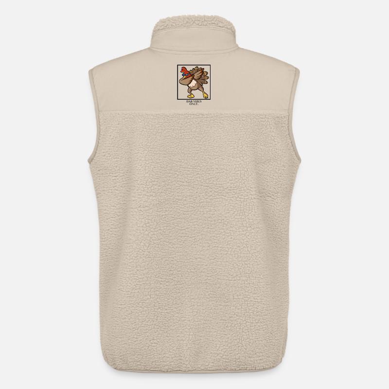 Dab Vibes Only. - Unisex Sherpaweste von Stanley/Stella - Beige