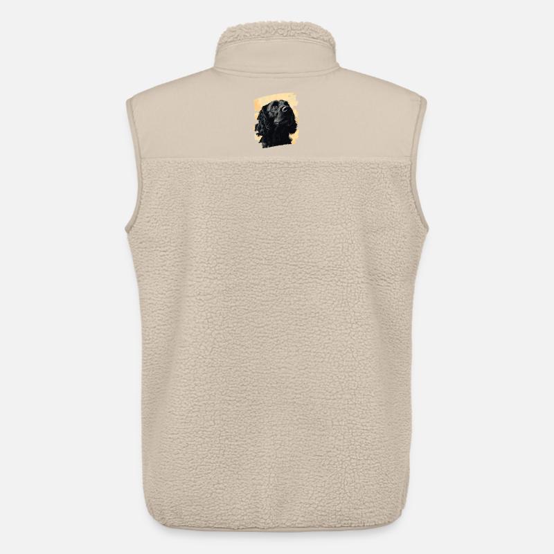 Cocker Spaniel - Unisex Sherpaweste von Stanley/Stella - Beige