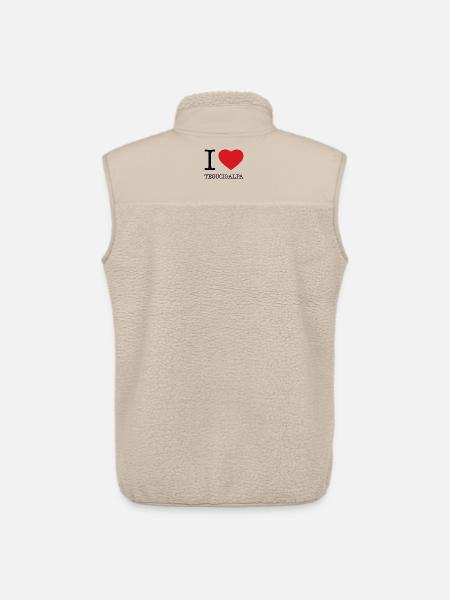 J’ADORE TEGUCIGALPA - Veste sans manches sherpa unisexe Stanley/Stella - beige