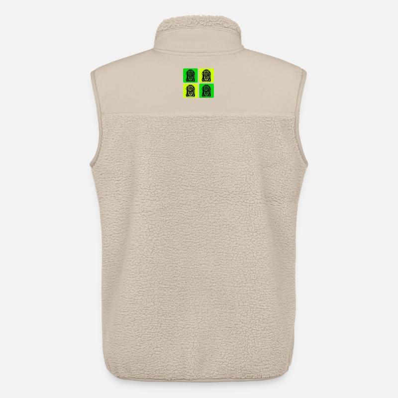 Retro Jukebox Style - Unisex Sherpaweste von Stanley/Stella - Beige