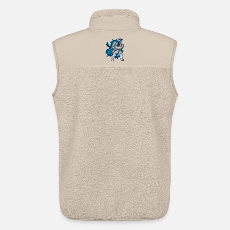 Baseball Astronaut - Unisex Sherpaweste von Stanley/Stella - Beige