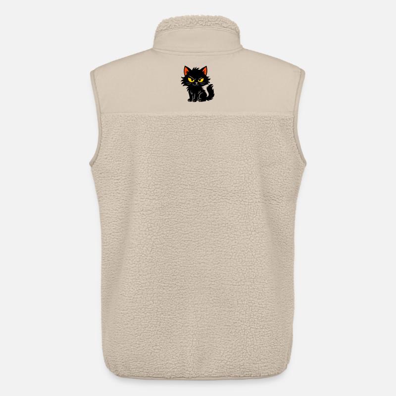 Sweet kitten - Unisex Sherpa Gilet by Stanley/Stella - beige