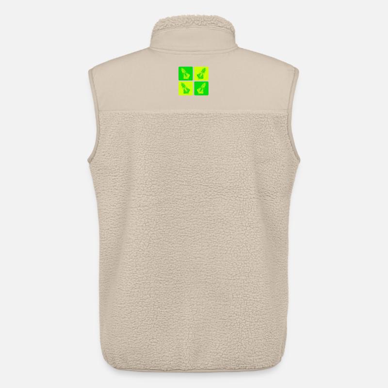 Raumfahrt Weltall Design - Unisex Sherpaweste von Stanley/Stella - Beige