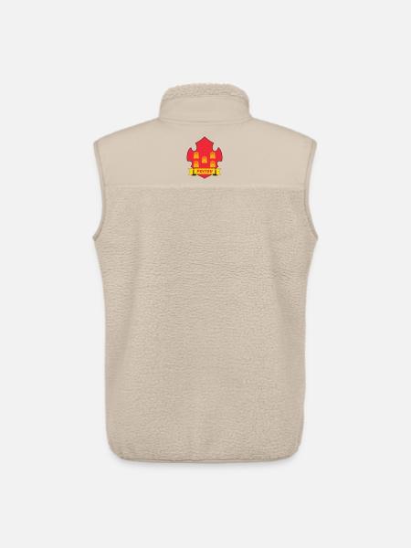 Poitou - Unisex Sherpa Gilet by Stanley/Stella - beige