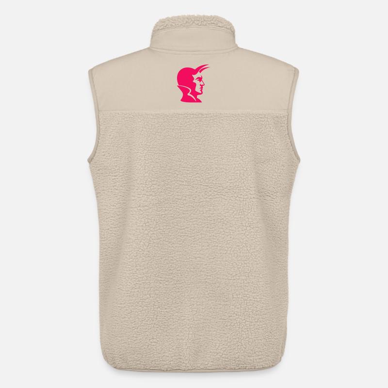 Devil Pop Art - Unisex Sherpaweste von Stanley/Stella - Beige