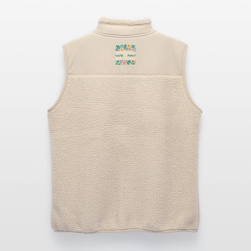 Radicalized by basic decency Unisex Sherpa Gilet by Stanley/Stella