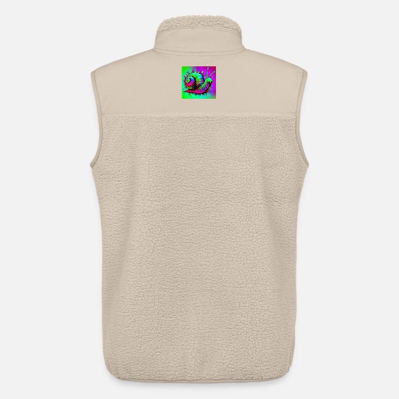 Schnecke - Unisex Sherpaweste von Stanley/Stella - Beige