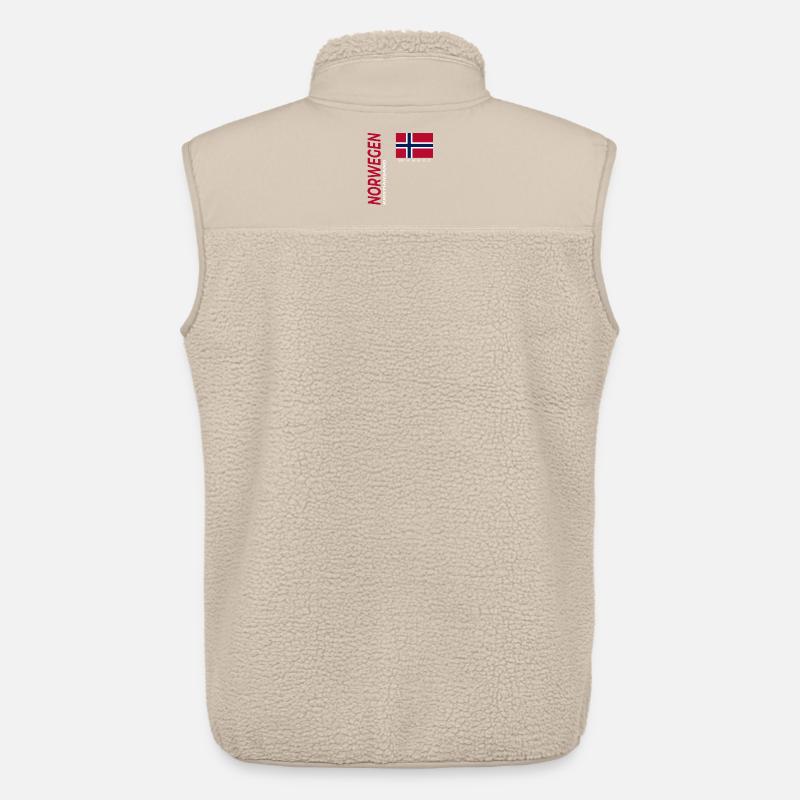 Kristiansand - Unisex Sherpaweste von Stanley/Stella - Beige