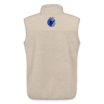 surfer - Unisex Sherpa Gilet by Stanley/Stella - beige - Back - AI Model Male 178 light (178cm)