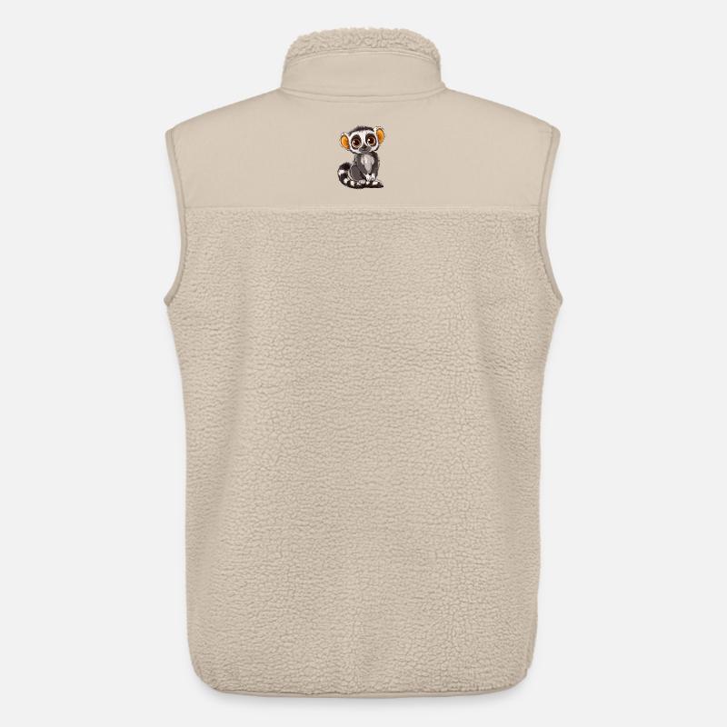 Lemur - Unisex Sherpaweste von Stanley/Stella - Beige