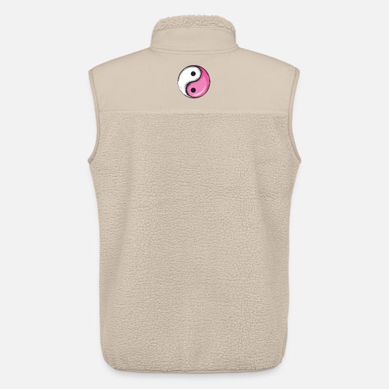 Yin and Yang pink Version :) - Unisex Sherpaweste von Stanley/Stella - Beige