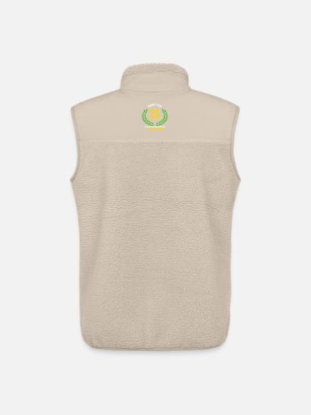 Konditorjubilæum 25 år 25 års jubilæum - Stanley/Stella unisex sherpavest - beige