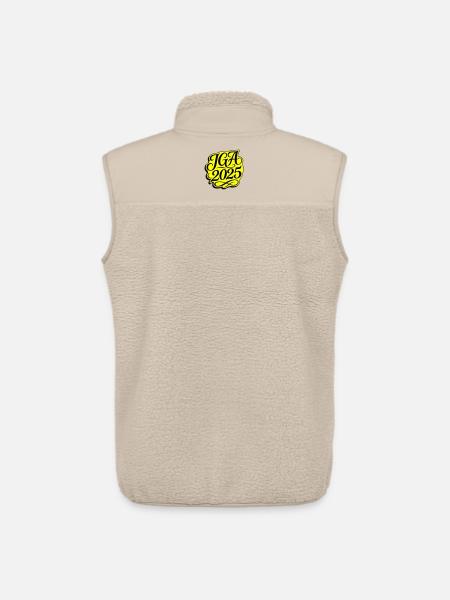 Jga 2025 Bachelor Party - Unisex Sherpa Gilet by Stanley/Stella - beige
