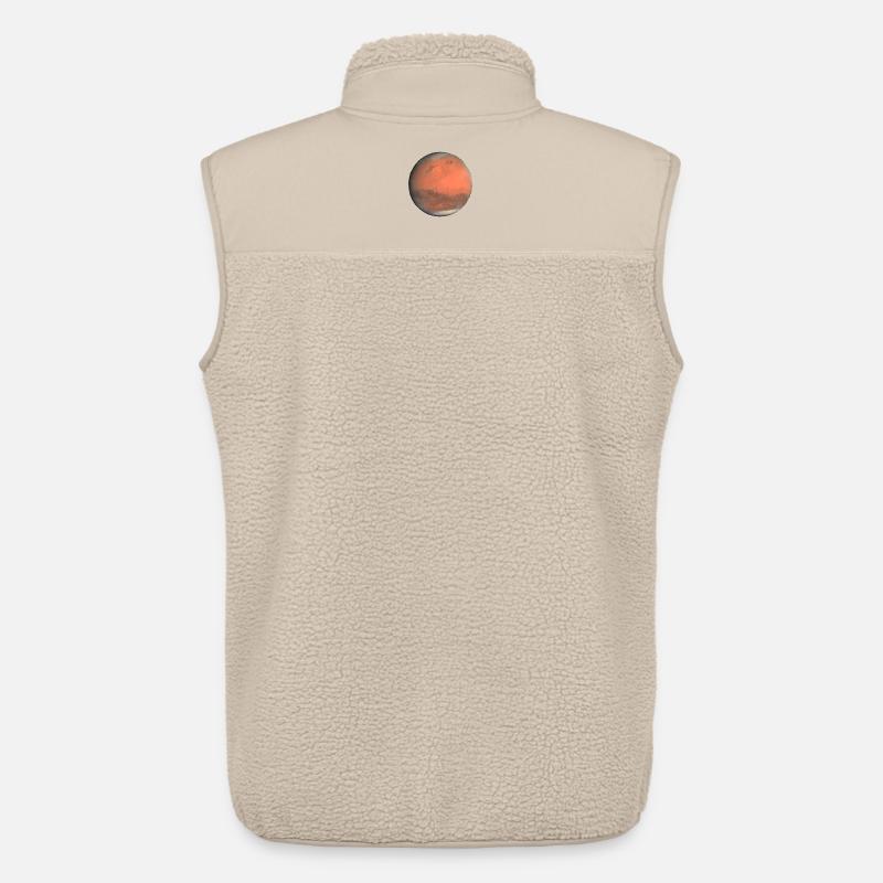 Mars - Unisex Sherpaweste von Stanley/Stella - Beige