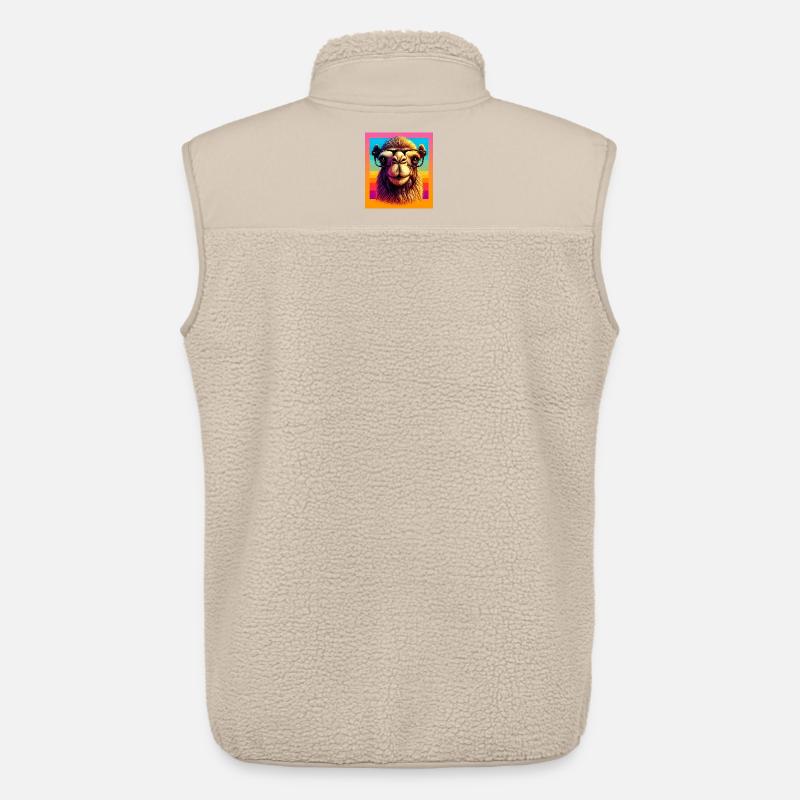 Kamel - Unisex Sherpaweste von Stanley/Stella - Beige