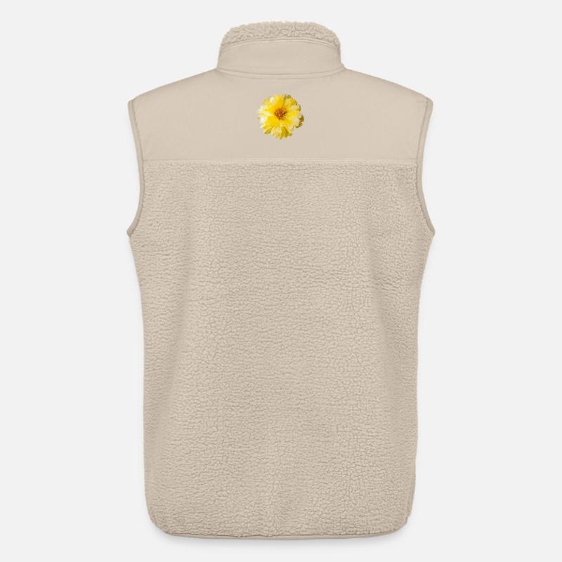 Portulaca - Unisex Sherpaweste von Stanley/Stella - Beige