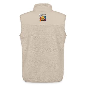Playtester: Dream Smasher - Unisex Sherpa Gilet by Stanley/Stella - beige - Back - AI Model Male 178 light (178cm)