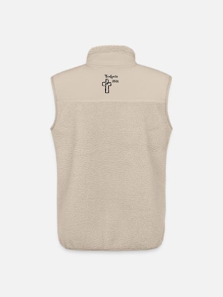 Godfather 2026 Fisk dykker ned i korset Godfather - Stanley/Stella unisex sherpavest - beige