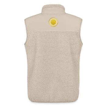 Stargate of the New Light Codes - Sonja Ariel - Unisex Sherpa Gilet by Stanley/Stella - beige - Back - AI Model Male 178 light (178cm)
