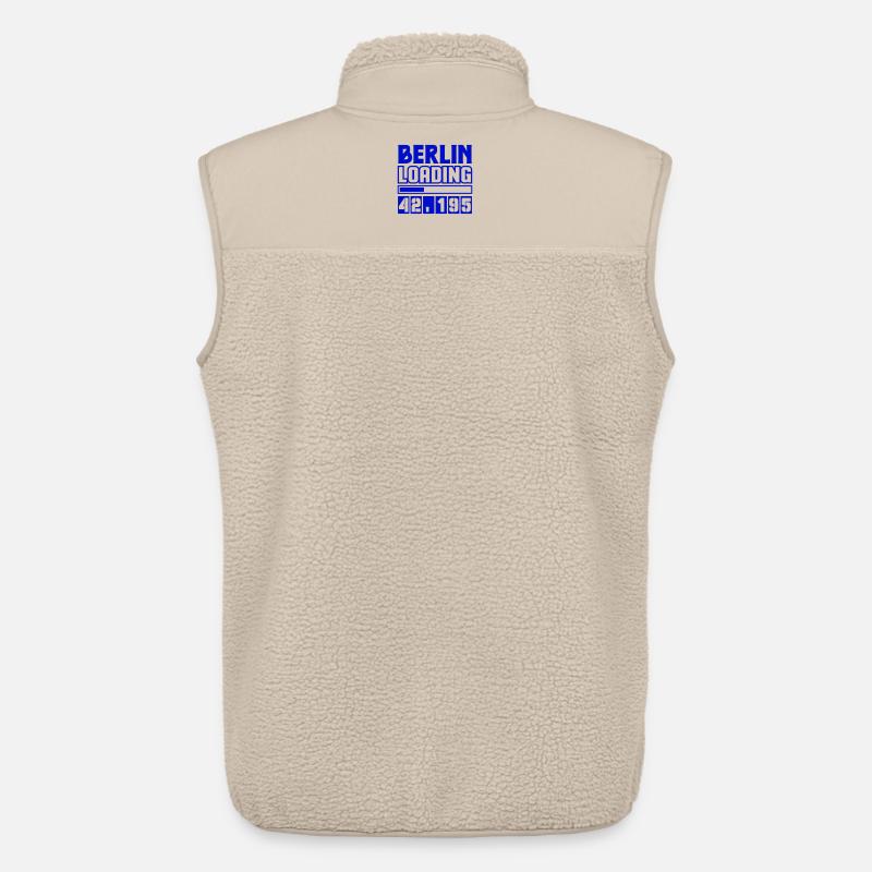 Berlin Loading Marathon  - Unisex Sherpaweste von Stanley/Stella - Beige