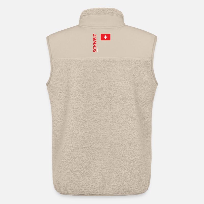 Basel - Unisex Sherpaweste von Stanley/Stella - Beige