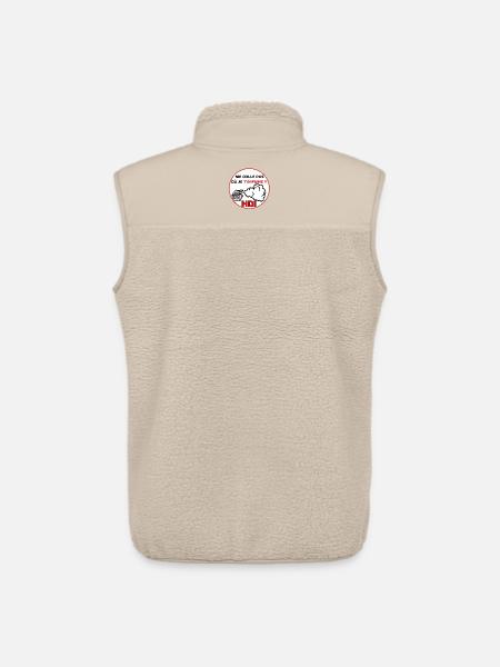 Don't stick to me hdi - Unisex Sherpa Gilet by Stanley/Stella - beige