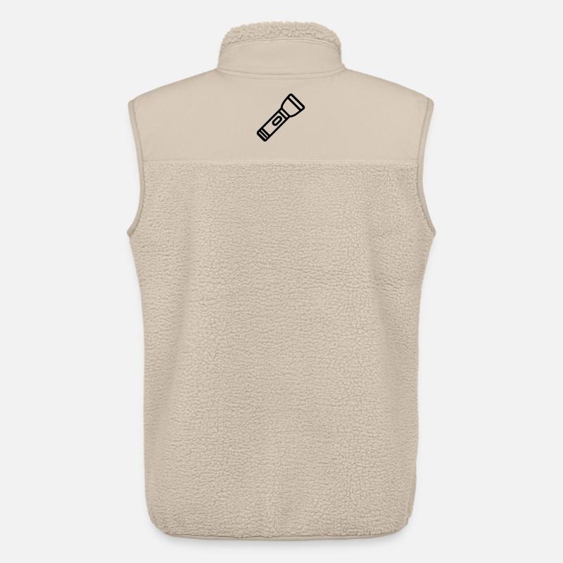 Taschenlampe - Unisex Sherpaweste von Stanley/Stella - Beige