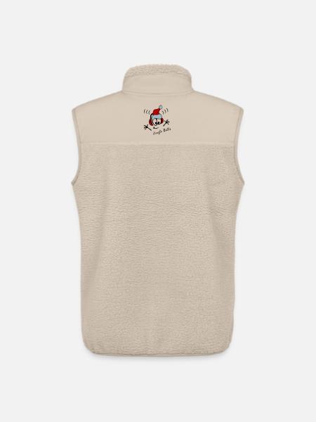 Weihnachtslied DJ - Unisex Sherpaweste von Stanley/Stella - Beige