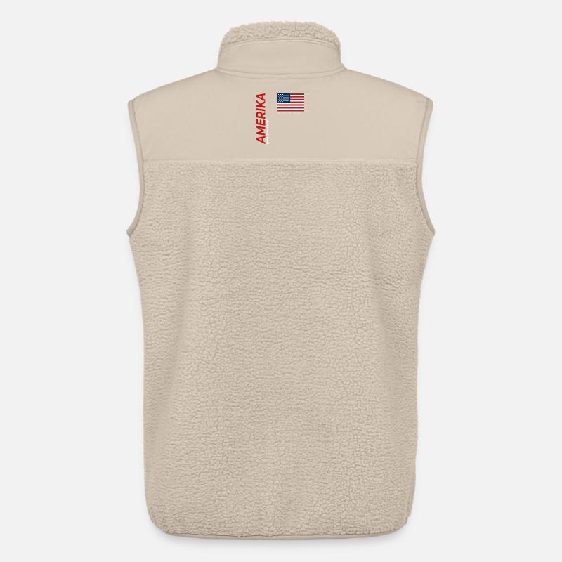 Baltimore - Unisex Sherpaweste von Stanley/Stella - Beige