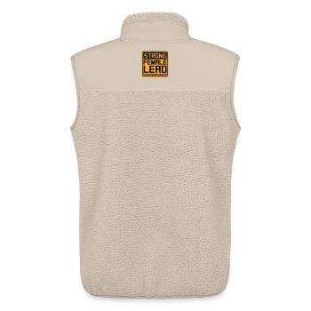 Strong Female Lead Feminismus Empowerment Frauen - Unisex Sherpaweste von Stanley/Stella - Beige - Hinten - AI Model Male 178 light (178cm)