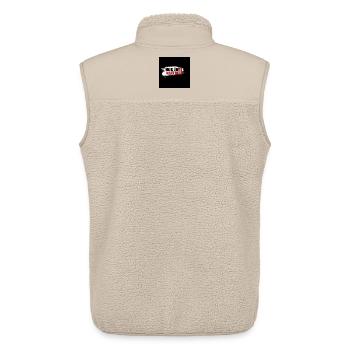 Who practices can't do anything - Unisex Sherpa Gilet by Stanley/Stella - beige - Back - AI Model Male 178 light (178cm)