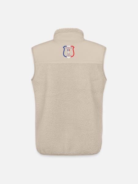 FFA French Federation of Alcolos - Unisex Sherpa Gilet by Stanley/Stella - beige