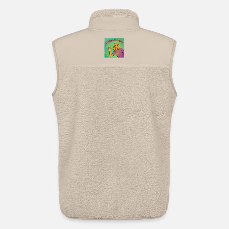 Auf Wiedersehen, Idioten - Unisex Sherpaweste von Stanley/Stella - Beige