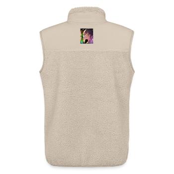 Magische Neontraumheldin - Unisex Sherpaweste von Stanley/Stella - Beige - Hinten - AI Model Male 178 light (178cm)