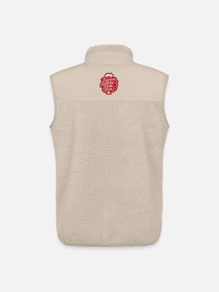 Birthday Party Team Saying - Unisex Sherpa Gilet by Stanley/Stella - beige