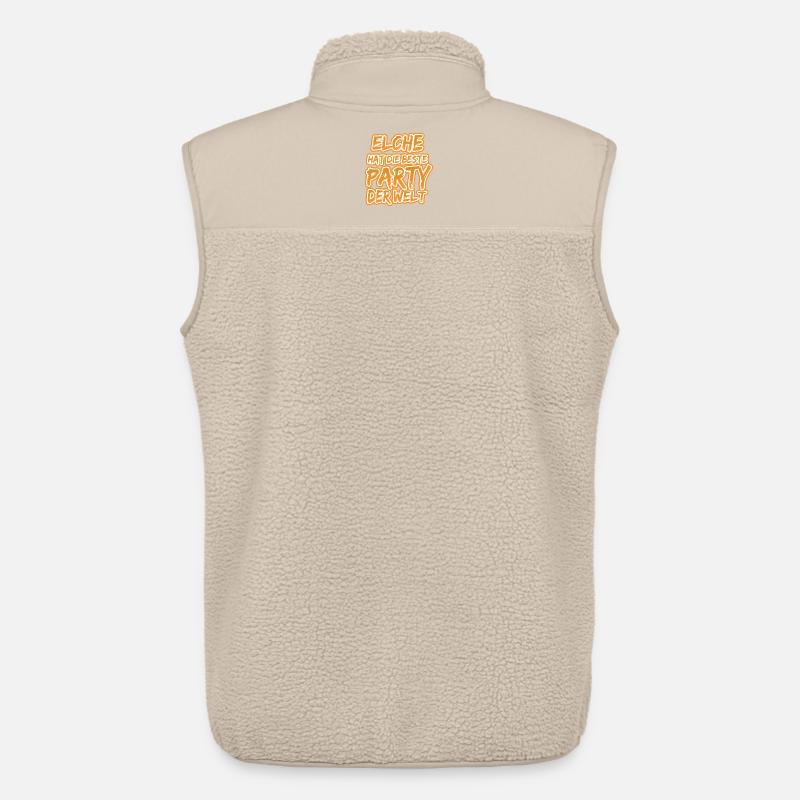 Elche Elche - Unisex Sherpaweste von Stanley/Stella - Beige