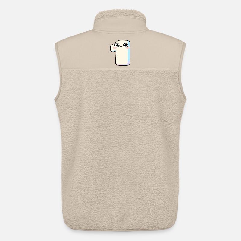 Nummer Eins Kawaii-Pastel - Unisex Sherpaweste von Stanley/Stella - Beige