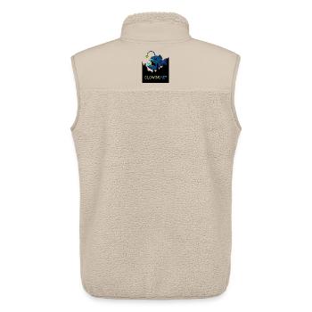 Glowing Up 8. Geburtstag Anglerfisch - Unisex Sherpaweste von Stanley/Stella - Beige - Hinten - AI Model Male 178 light (178cm)