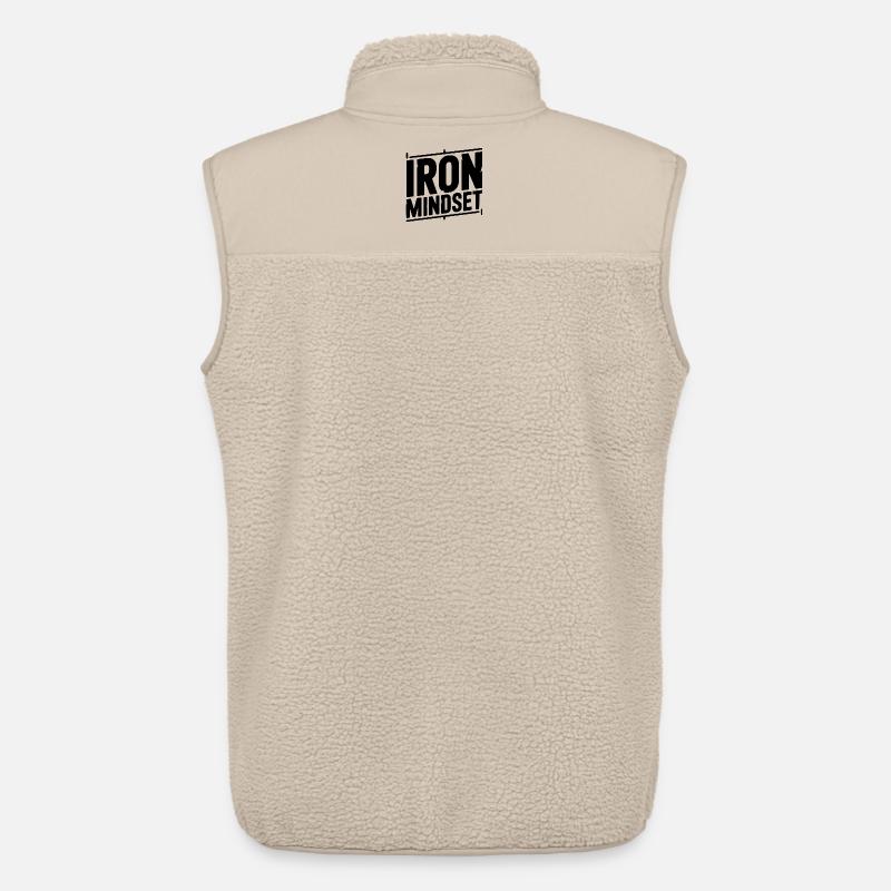 Eiserne Denkweise - Unisex Sherpaweste von Stanley/Stella - Beige
