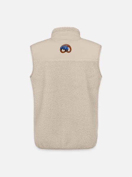 Brezeln auf Rädern - Unisex Sherpaweste von Stanley/Stella - Beige