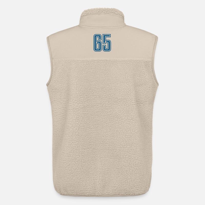 65 - Unisex Sherpaweste von Stanley/Stella - Beige