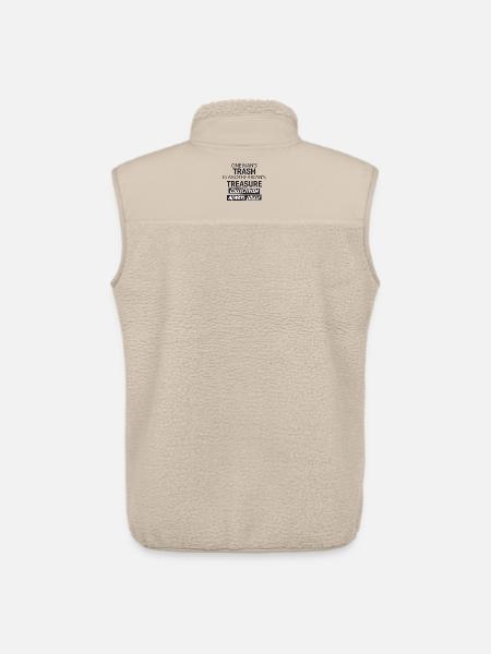 Individual Triumphs Over Collectivism Saying - Unisex Sherpa Gilet by Stanley/Stella - beige