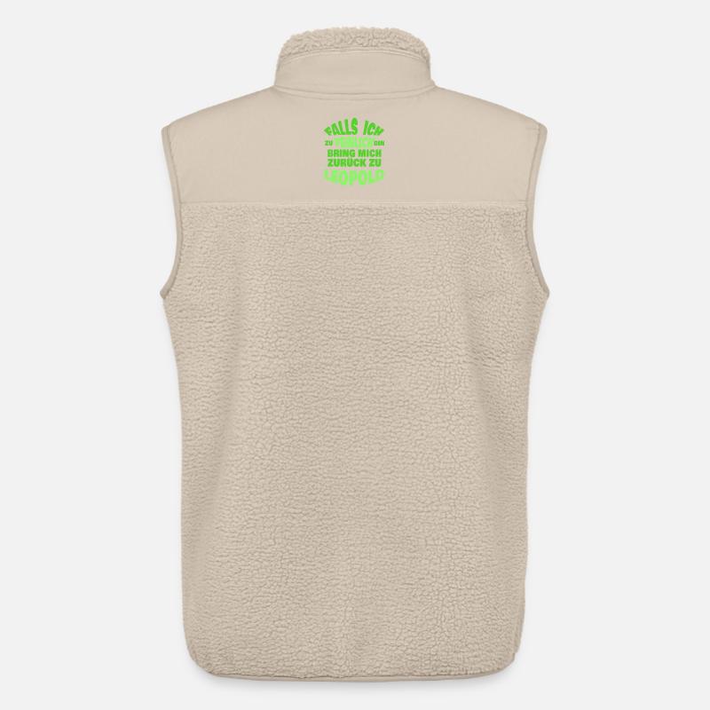 JGA Leopold - Unisex Sherpaweste von Stanley/Stella - Beige