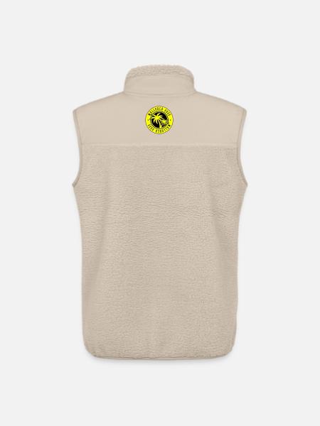 Mallorca 2026 Palm Trees - Unisex Sherpa Gilet by Stanley/Stella - beige