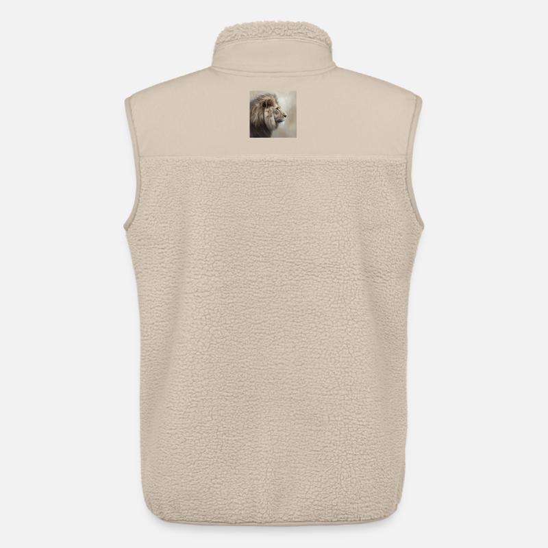 02-009 - Veste sans manches sherpa unisexe Stanley/Stella - beige