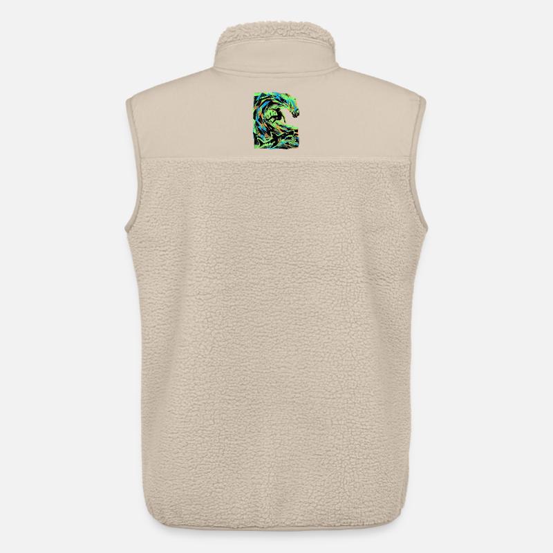 Strand Urlaub Surfer - Unisex Sherpaweste von Stanley/Stella - Beige