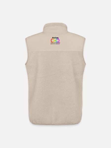 Wunderbar seltsam und seltsam wunderbar - Unisex Sherpaweste von Stanley/Stella - Beige